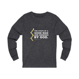 The Steps of a Good Man are Ordered by God Unisex Jersey Long Sleeve T-Shirt