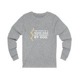 The Steps of a Good Man are Ordered by God Unisex Jersey Long Sleeve T-Shirt