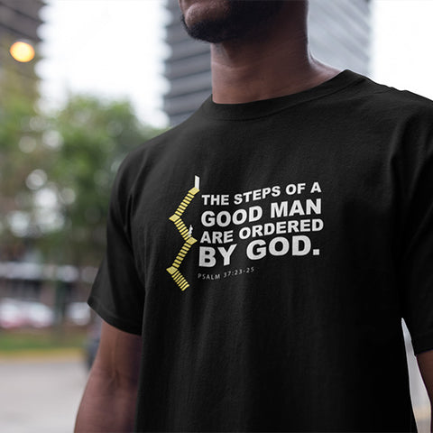 The Steps of a Good Man Unisex Jersey Short Sleeve T-Shirt