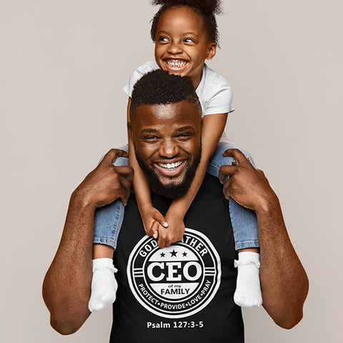 Godly Father and CEO of My Family Classic T-Shirt for Men
